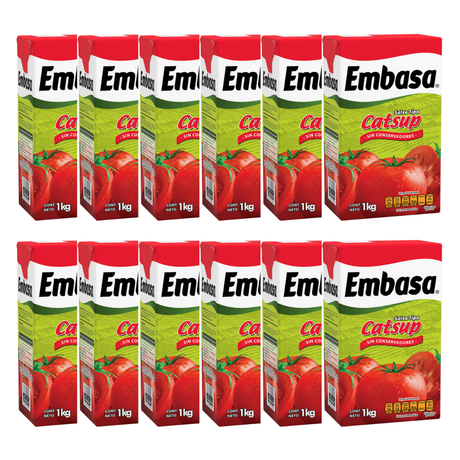 Catsup Embasa - Diferentes Presentaciones