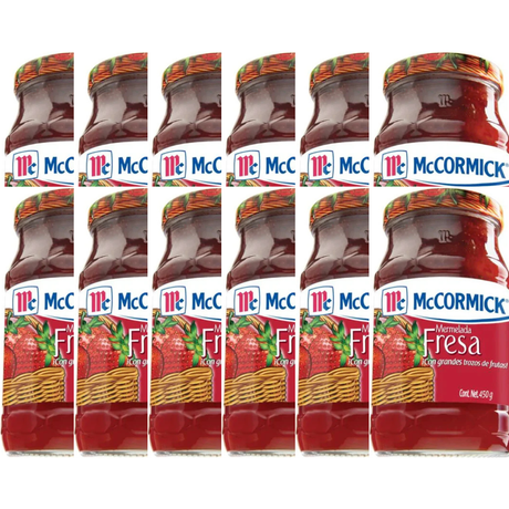 Mermelada de fresa McCormick - Diferentes Presentaciones