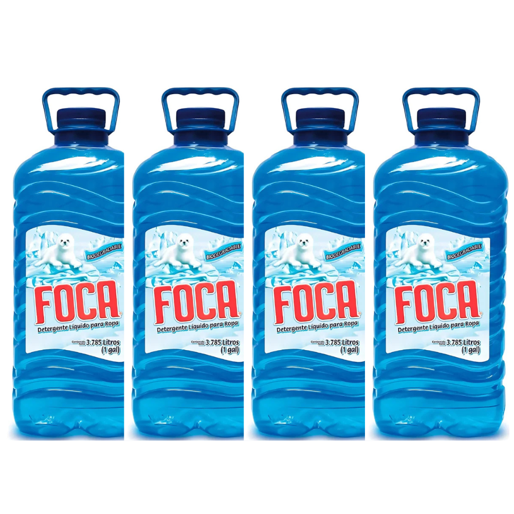DETERGENTE LIQUIDO FOCA 4/3.785LT CJ
