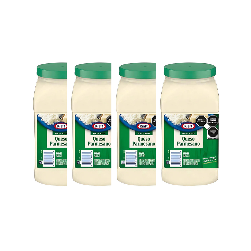 QUESO PARMESANO KRAFT 2.04KG /4 pz
