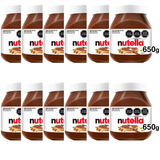CREMA DE AVELLANA NUTELLA 12/650GR CJ