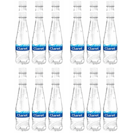 AGUA ALCALINA CLARET 24/330ML CJ
