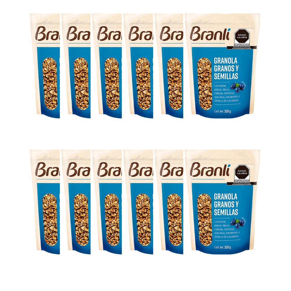 GRANOLA ORIGINAL BRANLI 12/300GR CJ