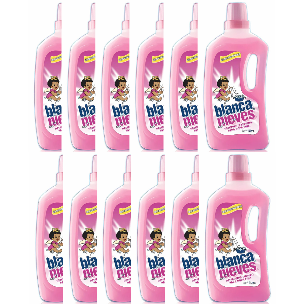 DETERGENTE LIQUIDO BLANCA NIEVES 12/1LT CJ