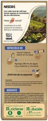 NESCAFÉ CAPPUCCINO ORIGINAL 6/6/20 g