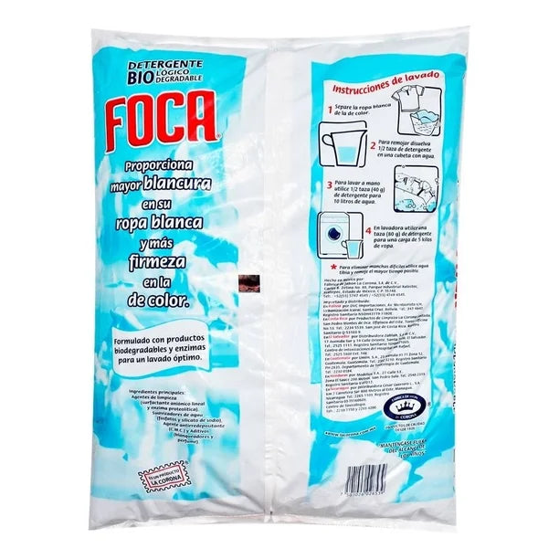 DETERGENTE EN POLVO FOCA 10/2KG CJ
