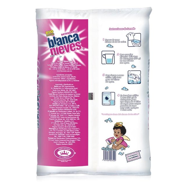 DETERGENTE EN POLVO BLANCA NIEVES 10/2KG CJ
