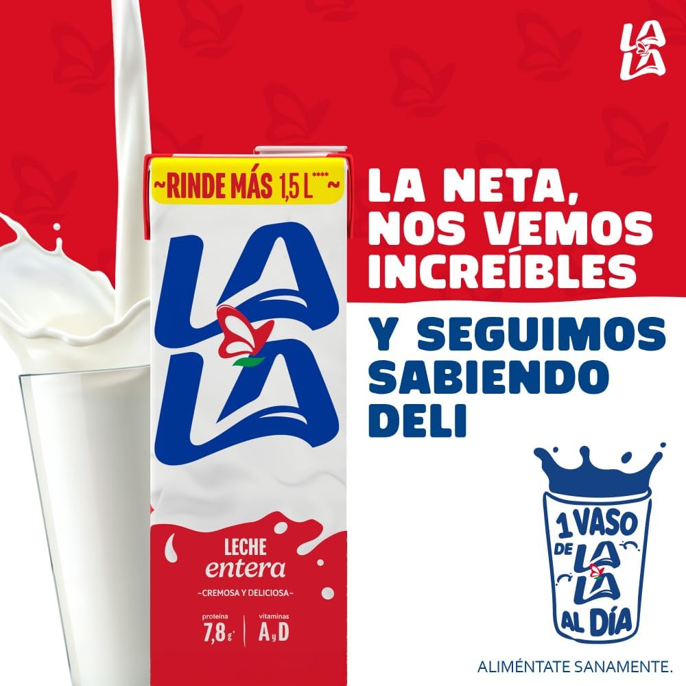 LECHE LALA ENTERA 10/1.5LT CJ