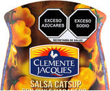 Caja de 24 Piezas de 220GR c/u de Catsup Con Habanero Clemente Jacques
