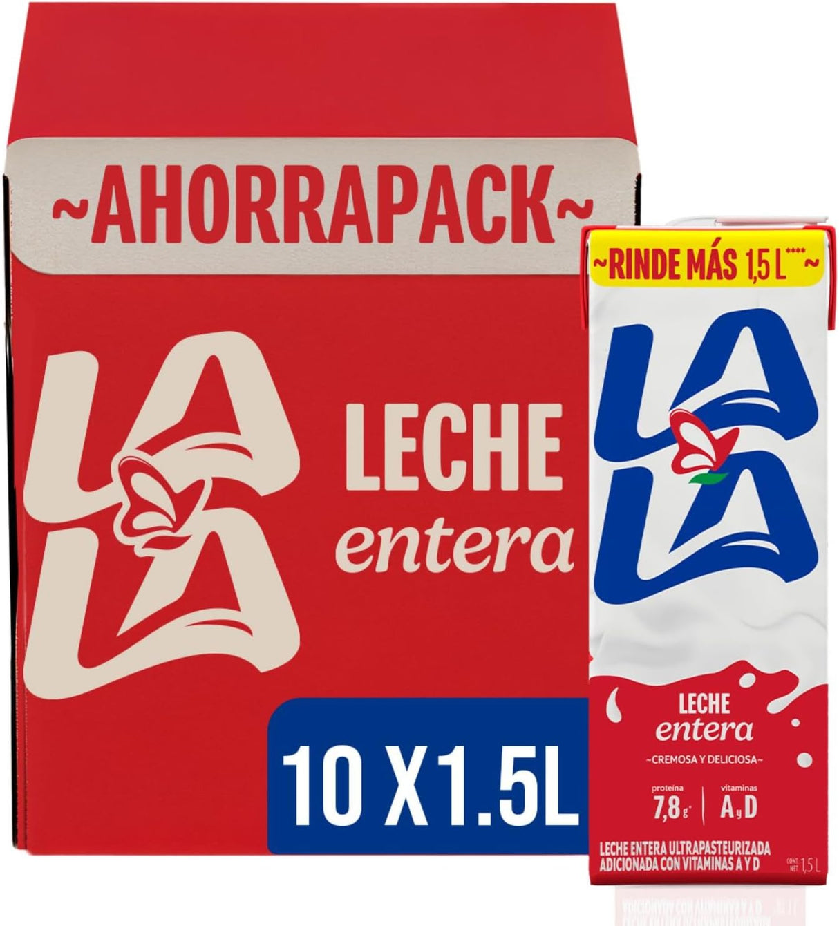 LECHE LALA ENTERA 10/1.5LT CJ