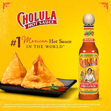 Caja de 12 Piezas de 150 ML c/u de Salsa Picante Cholula Original