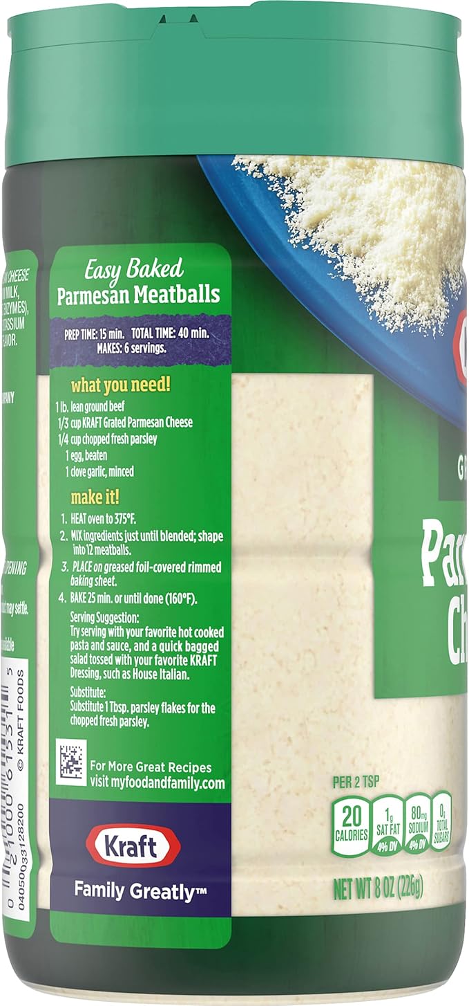 QUESO PARMESANO RALLADO KRAFT 24/227GR CJ