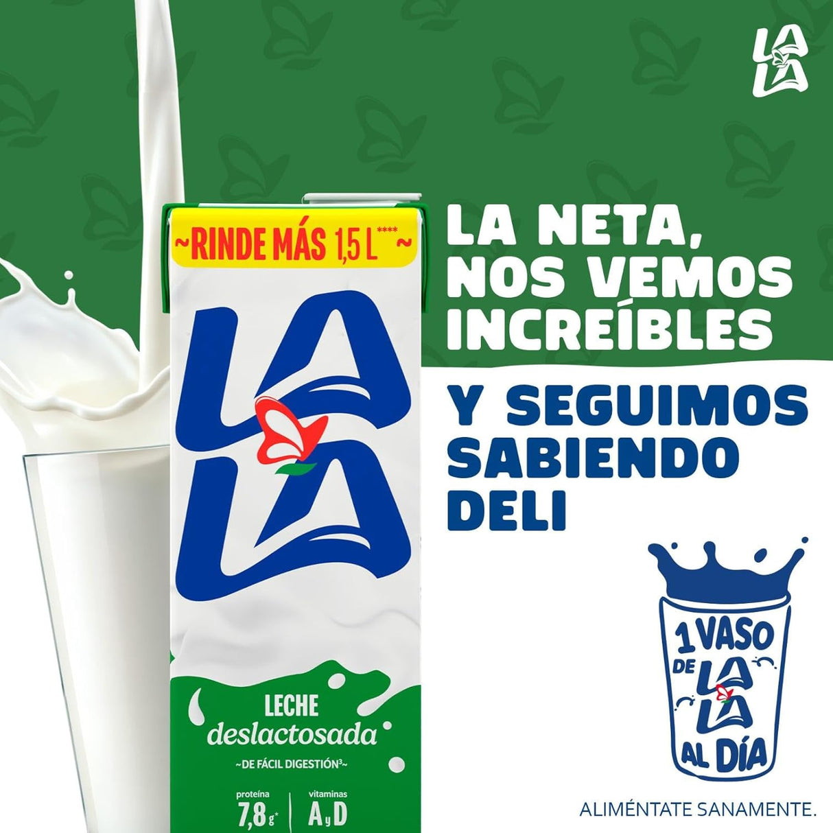 LECHE LALA DESLACTOSADA 10/1.5L CJ