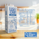Caja de 12 piezas de 1LT c/u de Leche Entera Lac Del