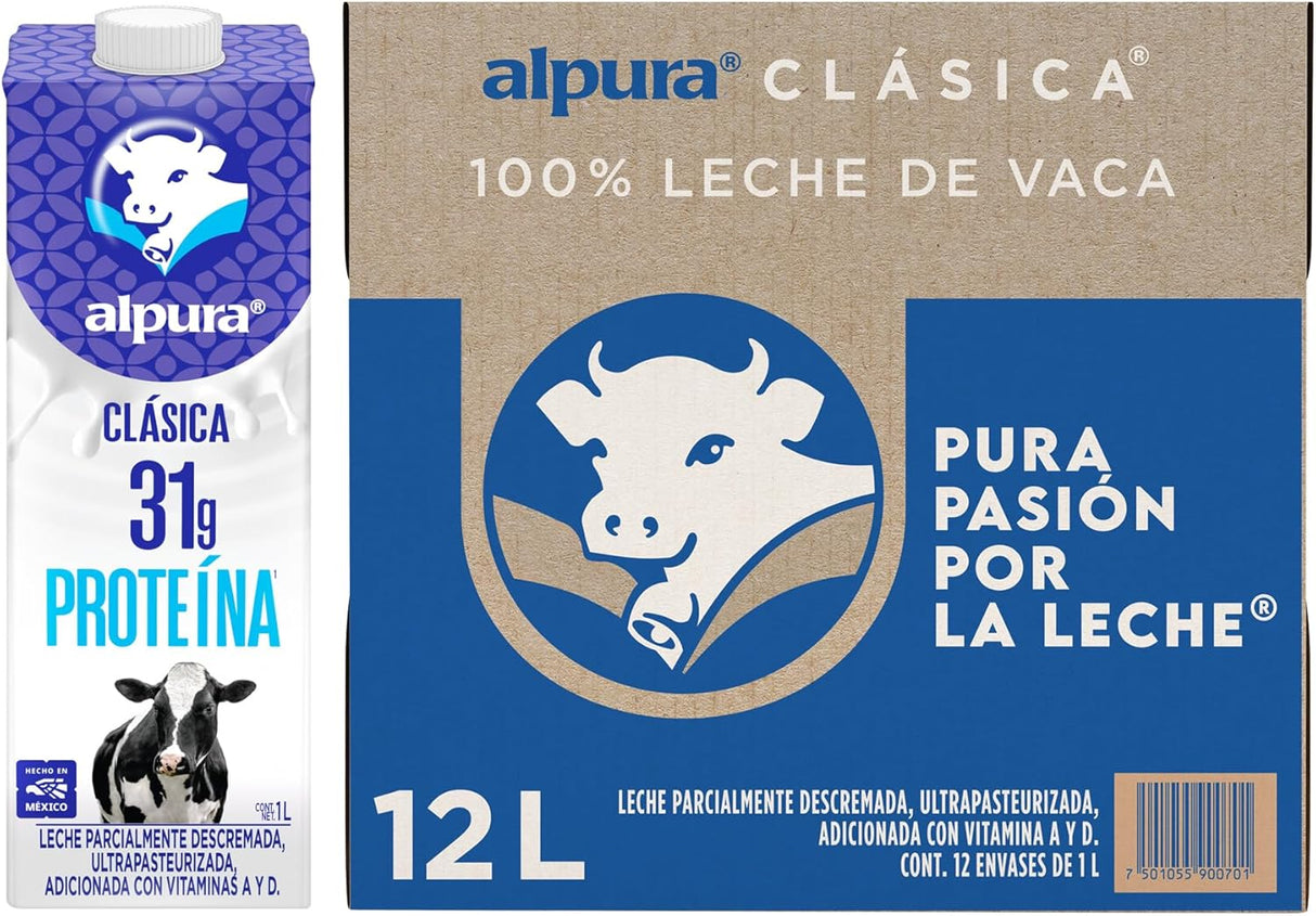 Leche Alpura Clasica - Diferentes Presentaciones