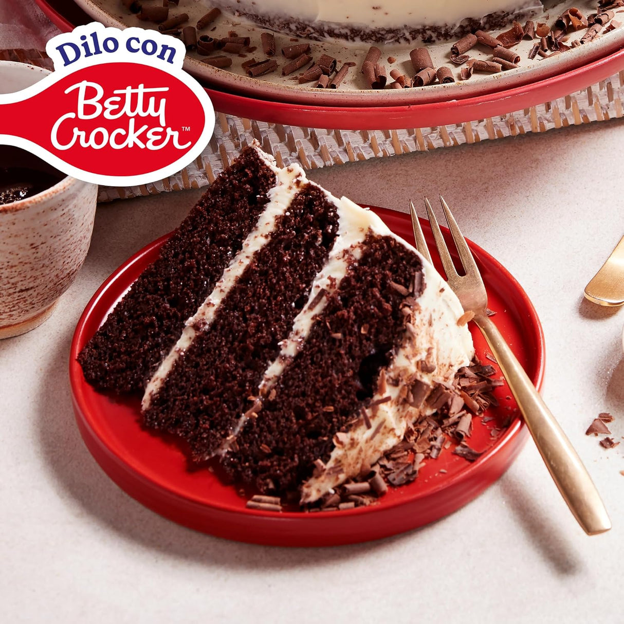 Caja de 12 Piezas de 375 GR c/u de Harina P/Pastel Chocolate Betty Crocker