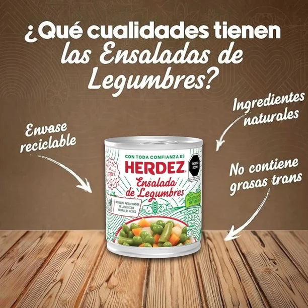 Ensalada de legumbres Herdez - Diferentes Presentaciones