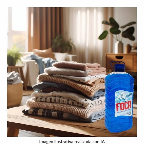 DETERGENTE LIQUIDO FOCA 4/3.785LT CJ