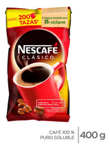Caja de 5 piezas de 400 gr c/u Cafe clasico Nescafe