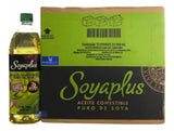 Caja de 12 Piezas de 946ML c/u de Aceite Soya Plus