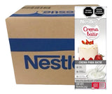 Caja de 12 Piezas de 950 ML c/u de Crema Para Batir Nestle