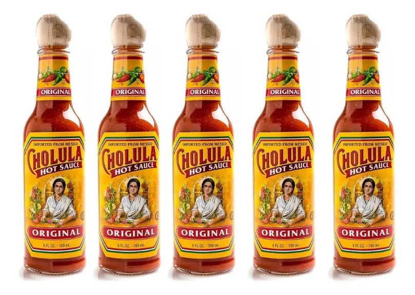 Caja de 12 Piezas de 150 ML c/u de Salsa Cholula Limon