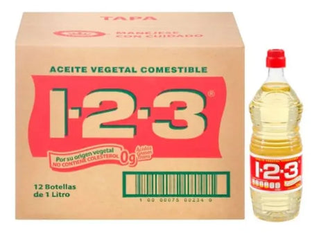 Aceite 1-2-3 - Diferentes Presentaciones