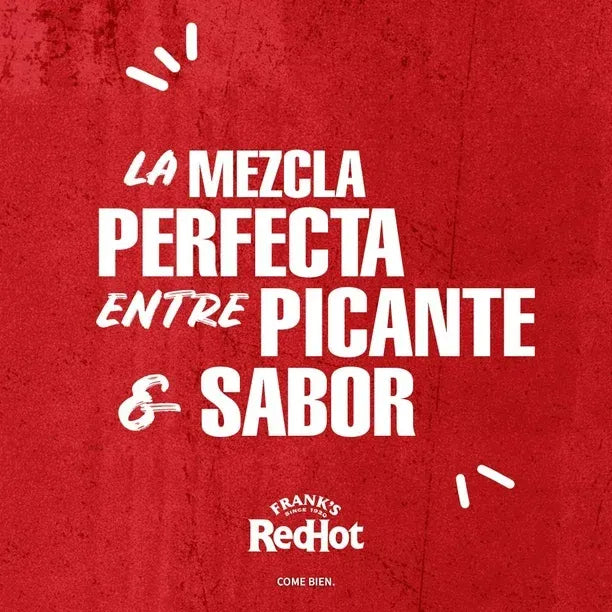 Caja de 4 Piezas de 3.78 ML c/u de Salsa Original Red Hot Franks