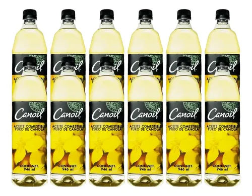 Caja de 12 Piezas de 946ML c/u de Aceite Canoil