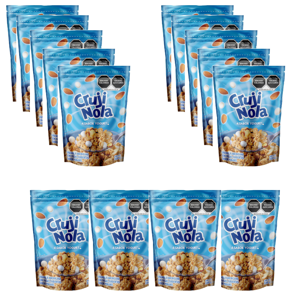 YOGUR GRANOLA CRUJINOLA 14/330GR CJ