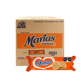Caja de 20 piezas de 170 gr c/u de Galletas La Moderna