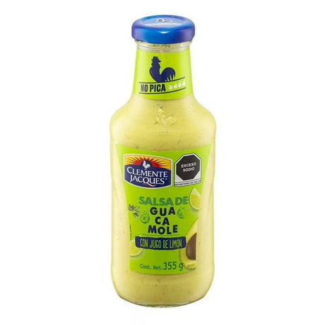 Caja de 12 Piezas de 355GR c/u de Salsa Guacamole Serrano Clemente Jacques