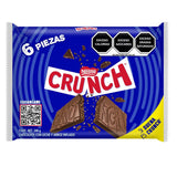 Caja de 12 Exibidores de 6 Piezas de 40 GR c/u Chocolate Crunch