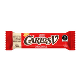 Caja de 28 Exibidores de 16 Piezas de 18 GR c/u de Chocolate Carlos V