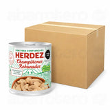 Caja de 24 Piezas de 186 GR c/u de Champiñones Herdez