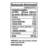 Caja de 12 piezas de 454GR c/u Frijol Claro Entero Isadora