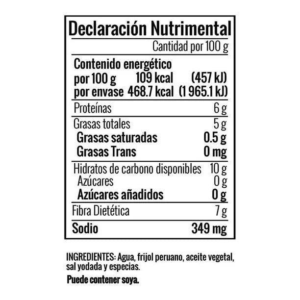 Frijoles Peruanos Refritos Isadora - Diferentes Presentaciones