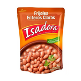 Caja de 12 piezas de 454GR c/u Frijol Claro Entero Isadora