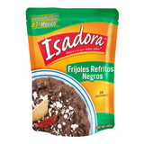 Caja de 32 piezas de 400GR c/u Frijoles Negro Refritos Isadora