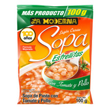 Caja de 12 Piezas de 100 GR c/u La Moderna Instantanea Estrella