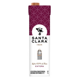 Caja de 12 Piezas de 1LT c/u de Leche Santa Clara Entera