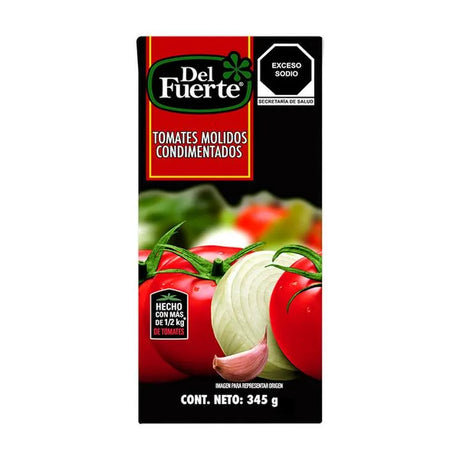 Pure de tomate condimentado Del Fuerte