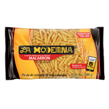 Caja de 20 Piezas de 200 GR c/u Sopa La Moderna Macarron Largo